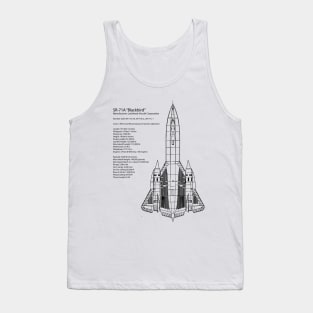 SR71 Blackbird Tank Top